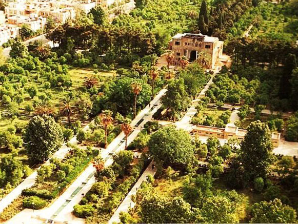 باغ دلگشا شیراز اثری از دوره ساسانی