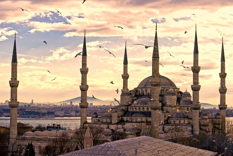 مسجد سلطان احمد استانبول از دیدنی های ترکیه